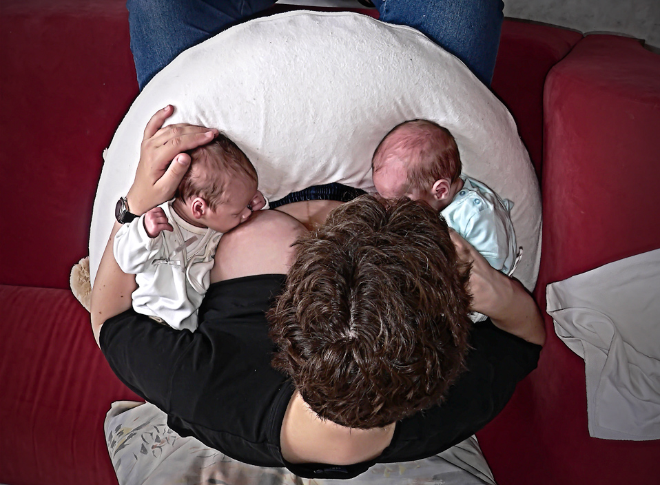 Breastfeeding Twins