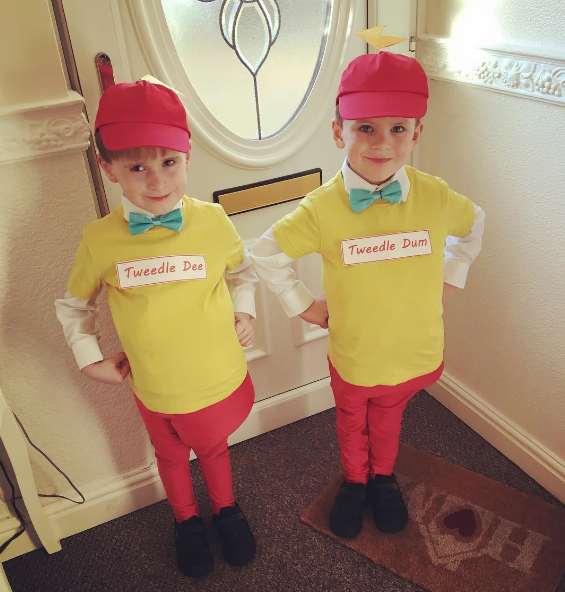 Twin Halloween Costume Ideas – Scrappin' Twins