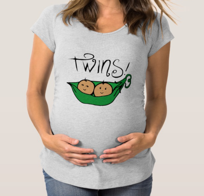 expecting twins shirt