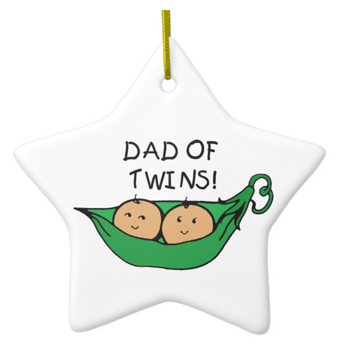 expecting twins ornament