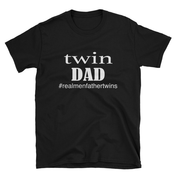 dad of twins t shirt