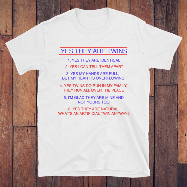 funny shirts for twins