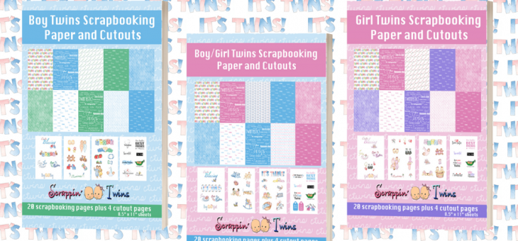 Twins Scrapbooking Kits!